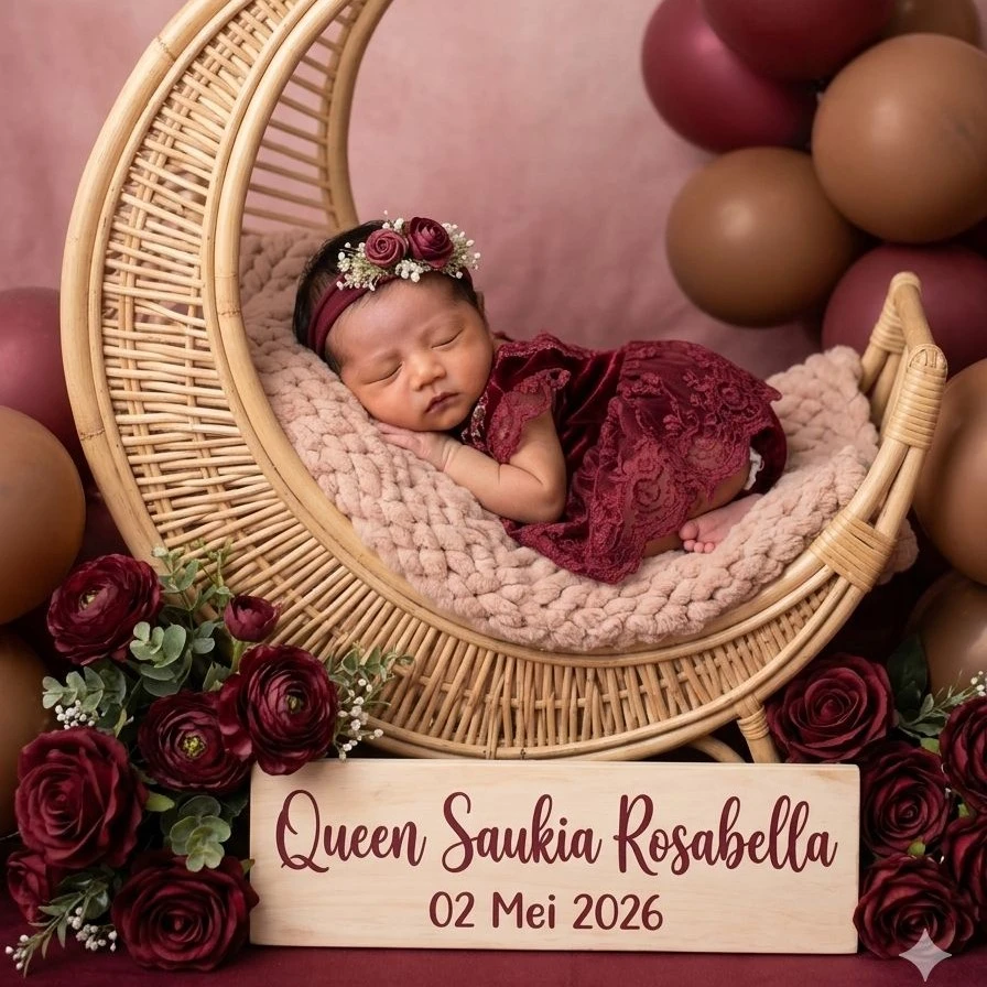 Tasyakuran Aqiqah Queen Saukia Rosabella